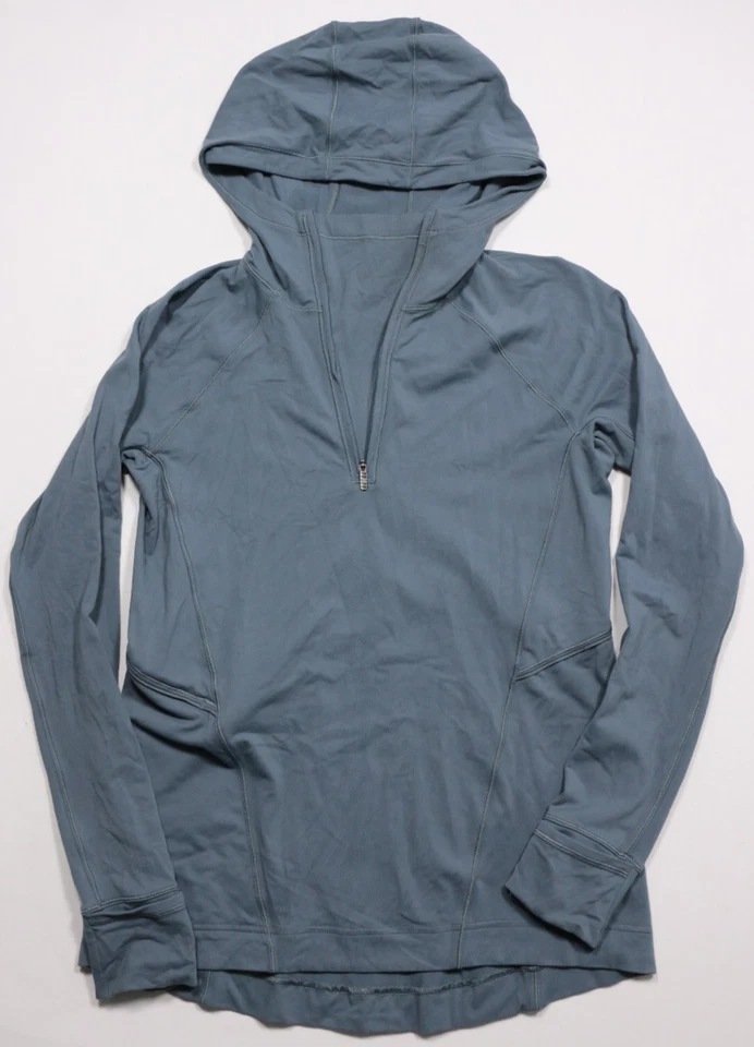 Женская куртка с капюшоном на молнии Lululemon 4 легкая эластичная спортивная одежда толстовка с капюшоном - Изображение 1 из 4