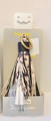 Heyday  Tassel Keychain Hidden Charging Cable for iPhone iPad  - Image 1 of 3