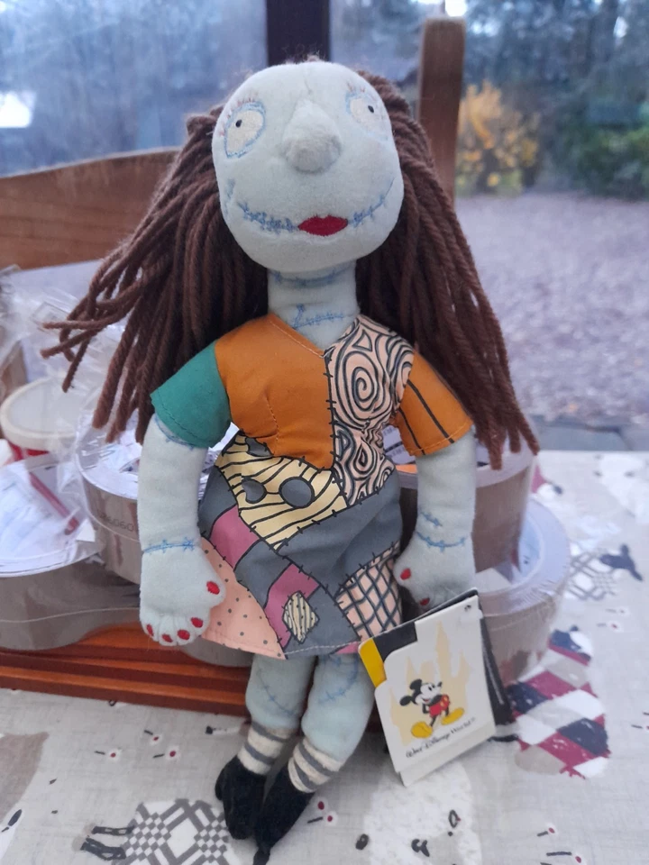 Disney Nightmare Before Christmas SALLY 11” Mini Bean Bag Plush Toy, With Tags  - Image 1 of 4