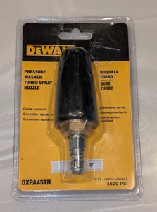 DEWALT DXPA45TN PRESSURE WASHER TURBO SPRAY NOZZLE 4500 PSI - FREE SHIPPING - Picture 1 of 5