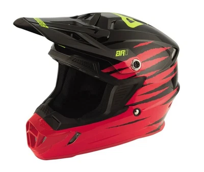 CASCO JUVENIL ANSWER RACING AR1 PRO GLO ROJO MATE/ALTA VISIBILIDAD 437-7082 JUVENIL PEQUEÑO Foto 1 de 4