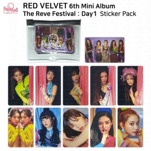 ROTER SAMT The Reve Festival Day 1 SMTOWN offizielle Waren Aufkleber Pack KPOP K-POP - Bild 1 von 34