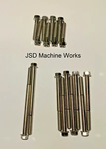 06-23 Yamaha Raptor 700 Lightweight Titanium Crankcase Bolt Kit Flanged Hex Head - Foto 1 di 1