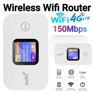 4G/5G LTE Portátil Móvil Inalámbrico Wi-Fi Router Hotspot WiFi Módem Tarjeta SIM DE - Imagen 1 de 16