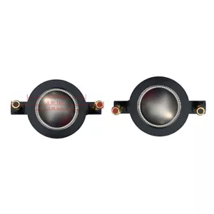 Coppia 44MM Ricambio Diaframma Titanio Compressione per Altoparlante Driver Tweeter - Foto 1 di 11
