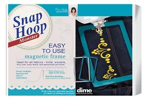 Snap Hoop Monster for Baby Lock/Brother (5" x 7") Magnetic Embroidery Hoop w/... - Picture 1 of 4
