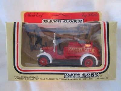 1983 Lledo Days Gone # 12 "CARDIFF CITY FIRE SERVICE #6"  DG 10 - DG 12 - Image 1 of 4