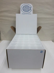 100 Coin Safe Square Tubes Holders 1 oz Silver Round Medallion 39mm Coinsafe - Picture 1 of 8