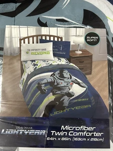 Disney Pixar Lightyear Zwillingsbettdecke Buzz Lightyear Kinder Jungen Bettwäsche Neu - Bild 1 von 7