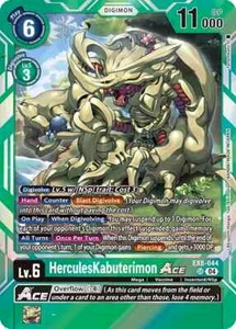 HerculesKabuterimon ACE EX8-044 SR - Digimon - Chain of Liberation - Picture 1 of 1