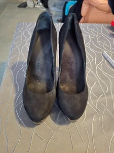 Pumps Gr. 39, Velourleder, Buffalo - Bild 1 von 2