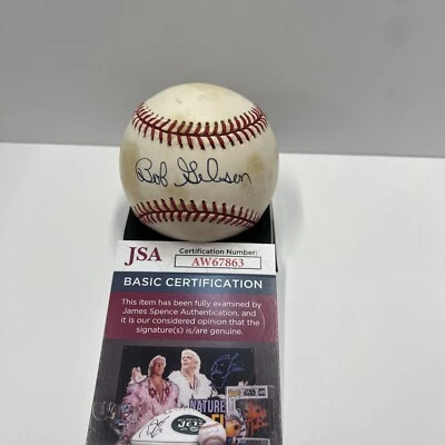 Bob Gibson Autographed Signed Baseball St. Louis Cardinals MLB JSA #AW67863 - Image 1 of 4