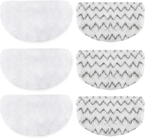 6 Pack Steam Mop Replacement Pads for Bissell Powerfresh Steam Mop 1940 1440 154 - Picture 1 of 7