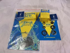 KAWASAKI KX 125 1990 MOTOR UMBAUSATZ PLEUEL KOLBEN NETZDICHTUNG KX125 - Bild 1 von 1