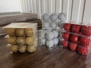 Adornos de Navidad Bolas Rojo 6 piezas | Talla 3,94 Brillo - Imagen 1 de 9