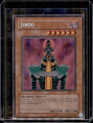 Jinzo - Secret Rare PSV-000 - HP - YuGiOh Pharaoh's Servant - Image 1 of 2