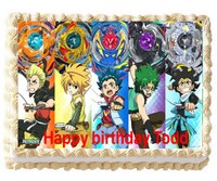 Personalized Beyblade Bey Blade Cake Topper Ebay