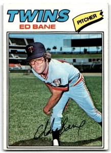 1977 TOPPS ED BANE MINNESOTA TWINS #486