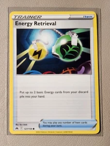 Energy Retrieval 127/159 Pokemon card Crown Zenith common NM - Picture 1 of 1