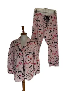 Kate Spade Pajama Set - Dream a Little Dream Collection Pink Lipstick Size Large - Picture 1 of 7