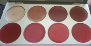 MODELS PREFERED EIGHT LIP SHINES OF GLIMMERING GEMSTONE DIMENSIONS PALETTE READ - Picture 1 of 2