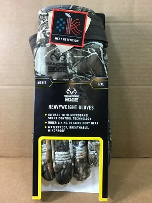 Realtree EDGE Heavyweight Glove Men's L/XL Camouflage Camo - G19 - Image 1 of 4