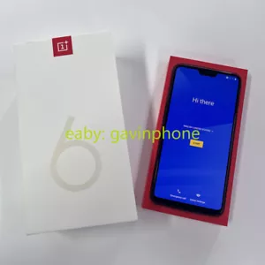 OnePlus 6 128/64GB RAM Octa-Core Dual SIM 6.28"Black Android Smartphone Original - Picture 1 of 19