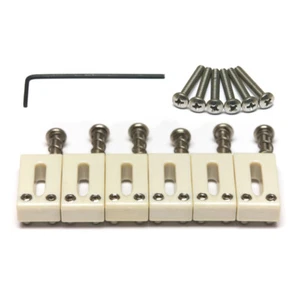 Genuine Graph Tech TUSQ Saddle Strat & Tele Style Offset (6 Pcs) PQ-8001-00 - Picture 1 of 1