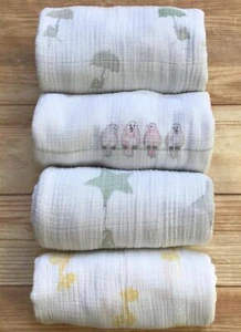 Aden + Anais Bunte Tiere Babydecken Baumwolle Musselin Security Swaddling - Bild 1 von 6