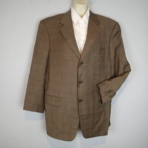 PAL ZILERI Loro Piana Wool  Sport Coat 3 Button Blazer Mens 46 r  - Picture 1 of 12