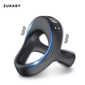 Vibrator Cockring Penis Cock Ring on Man Delay Ejaculation Rings Penisring Toys - Picture 1 of 16