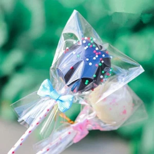 Clear Gift Party Chocolate Lolli Candy Bags Cellophane Bags Decoration FW - Picture 1 of 13