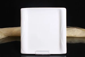 6stck Teller Servierteller Servierplatte Porzellan Gastronomiebedarf ca.30x30 cm - Bild 1 von 2