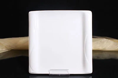 6stck Teller Servierteller Servierplatte Porzellan Gastronomiebedarf ca.30x30 cm - Bild 1 von 2