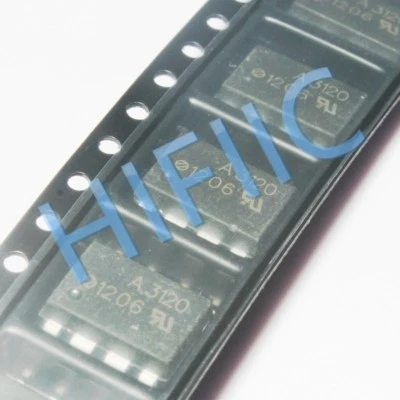 5PCS HCPL-3120 A3120 2.5 Amp Output Current IGBT Gate Drive Optocoupler SOP8 - Image 1 of 2