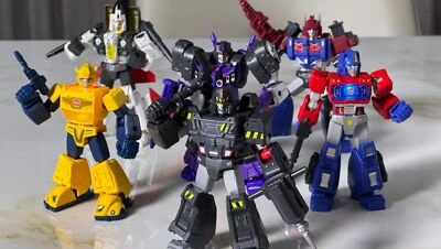 BLOKEES Blokee Transformers Shining Version 03 Shattered Universe Blind Box Modello LED