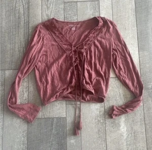 American Eagle small bohemian style top - Picture 1 of 6