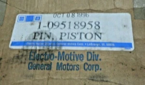 ELECTRMOTIVE PISTON PIN 9518958 40078951 - Picture 1 of 1