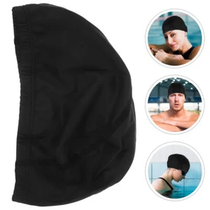 Swim Hat Flexible Swim Cap Long Hair Protection Swim Cap Reusable Swimming Cap - Picture 1 of 12