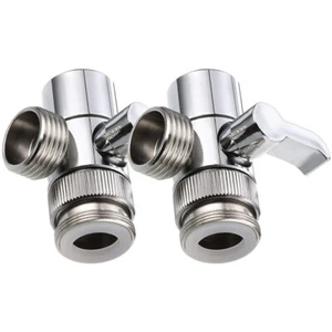 2 PIEZAS adaptador de grifo de lavavajillas portátil Kit adaptador desviador fregadero desviador fregadero - Imagen 1 de 12