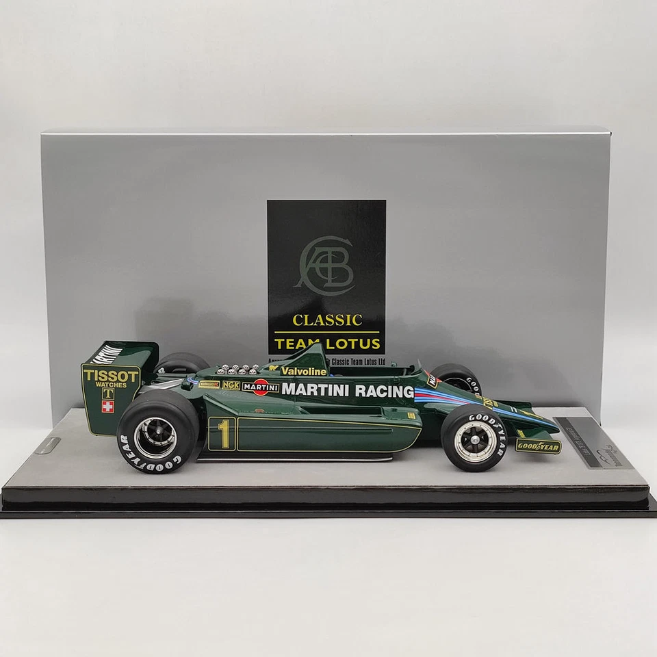 Tecno 1/18 Mythos Series Lotus 79 1979 Car #1 GP Argentina TM18-287B Model Resin - Image 1 of 4