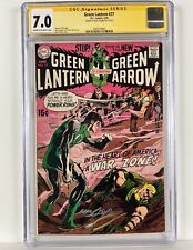 Green Lantern #77 CGC 7.0 1970 Cream To Off White Pages Signed By Neal Adams!