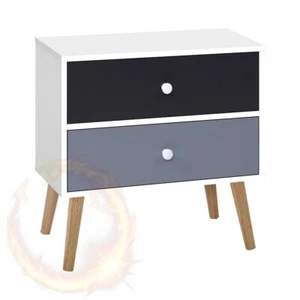 Artiss Bedside Tables Drawers Side Table Nightstand Lamp Side Storage Cabinet - Picture 1 of 8