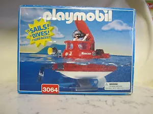 Playmobil Playmobil 3064 Submarine Rescue Geobra West GERMANIA - Foto 1 di 1