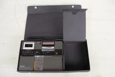 SHARP CE-125 Printer and  Micro Cassette Recorder mit Box - Bild 1 von 4