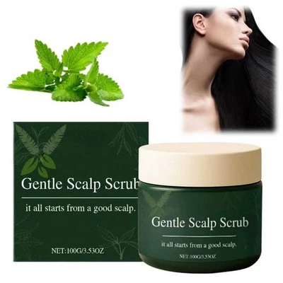 AINXTOLM Natural Scalp Scrub Exfoliator - Deep Cleansing Treatment for Itchy Scalp Relief