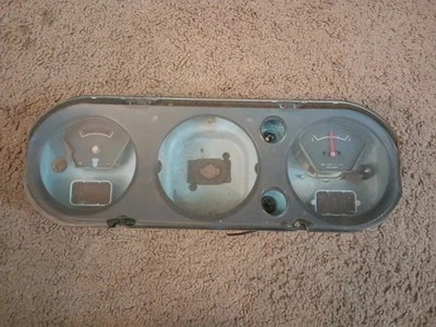 1965 Pontiac GTO Used Gauge Set Up With Lens Instrument Cluster - Image 1 of 4