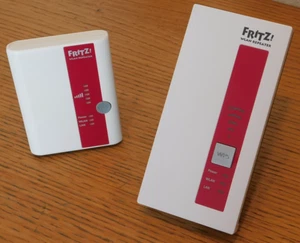 FRITZ WLAN! repeater 300E 1750E WiFi internet BOX Version Allemande WPS 2.4-5GHz - Bild 1 von 10