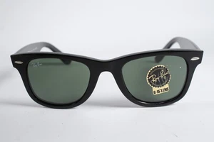 Occhiali da sole Ray Ban Eyewear RB 4340 unisex neri full rim design - Foto 1 di 7