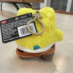 Rare Catch Me Button Hole Fuggler SpongeBob Plush Keyring Keychain - Brand New - Picture 1 of 12